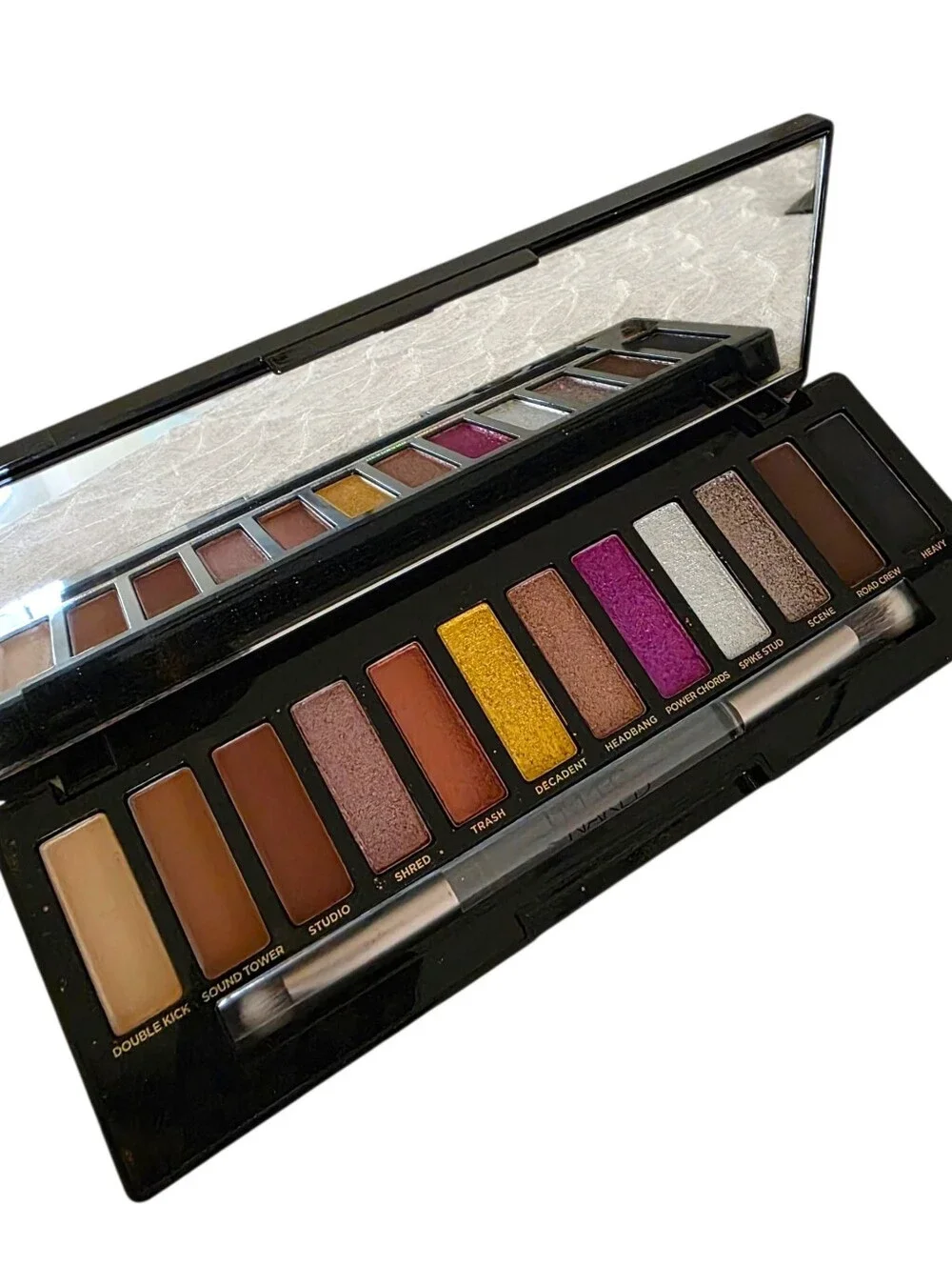 Urban Decay Naked Metal Mania Palette Metallic Eyeshadow Glam Rocker Shimmer NEW